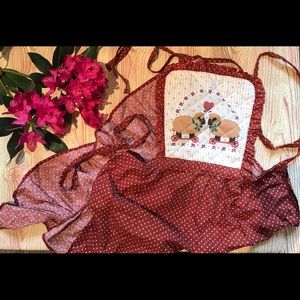 Vintage Little Lambs Apron